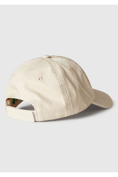 United Colors of Benetton Boy's White Ripped Distressed Effect Embroidered Cap Hat