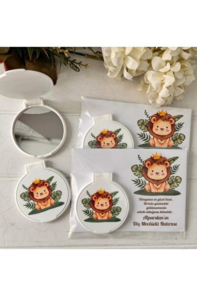 imzatasarım Cep Aynası Doğum Günü, Yeni Doğan, Diş Buğdayı, Mevlit Hediyeliği...