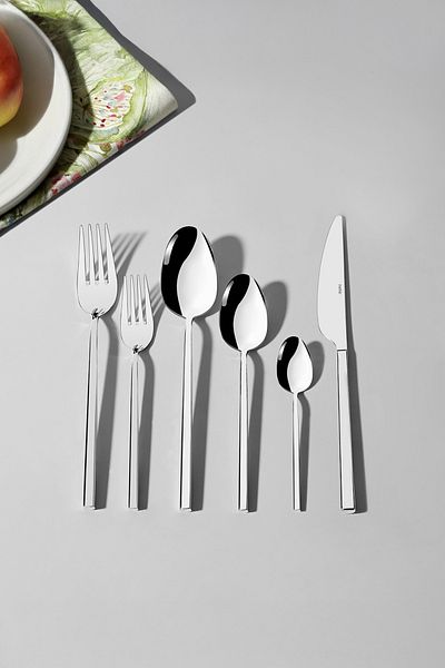 Nehir Gloria Plain - 36 Pieces Fork Spoon Knife Set for 6 People