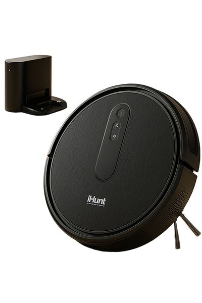 iHunt Robot Aspirare Bro Robo Clean V3, Wi-fi, App Smart, Curatare Umeda Si Uscata, Rezervor Apa