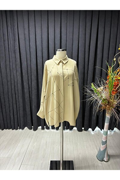 Zühre G-0093 Plum Gömlek