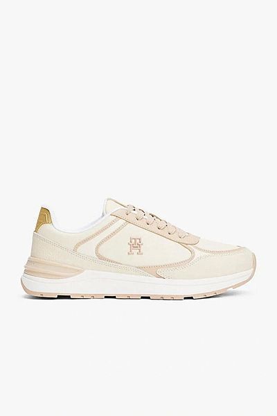 Tommy Hilfiger Pink Brand Logo Thick Sole Lace-Up Women's Sneakers - Fw0Fw08325-Try