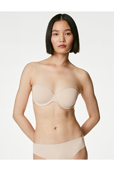 Marks & Spencer Destekli Yapışkanlı Straplez Sütyen