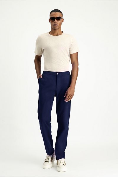 Kiğılı Regular Fit Lycra Canvas / Chino Pants