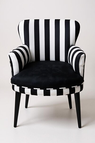 Azra Aksesuar Berjer-koltuk-berjer-cafe—sandalye-ofis-büro Koltugu -ahşap Iskelet