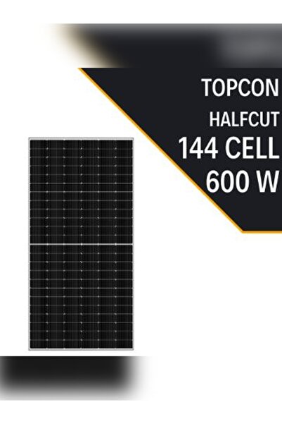 Lexron TOPCON 600W HALF CUT GÜNEŞ PANELİ