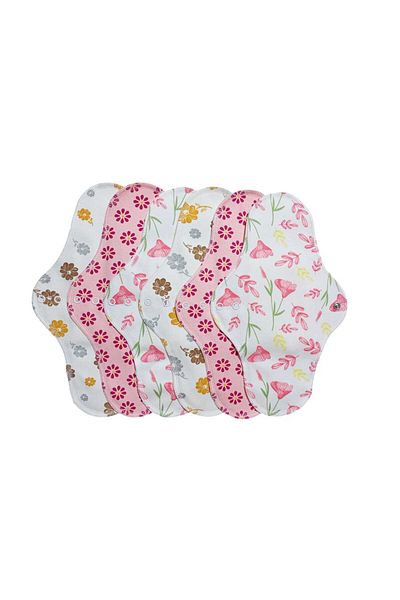 Ponped Women's Washable Pad (6-Piece Night)