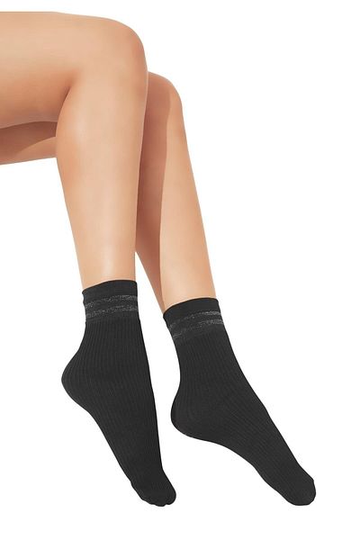 Daymod Șosete negre Mira Socket