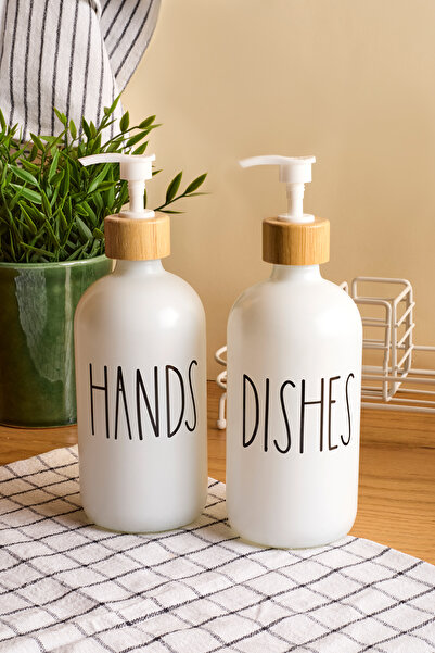 Perotti Lotion Metal Standlı 2'li Sıvı Sabunluk Seti