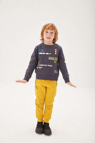Boboli Boy's Trousers Yellow