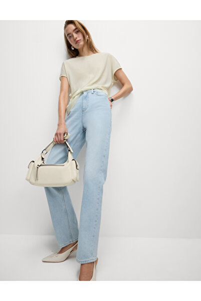 Marks & Spencer Pliseli Bisiklet Yaka Bluz