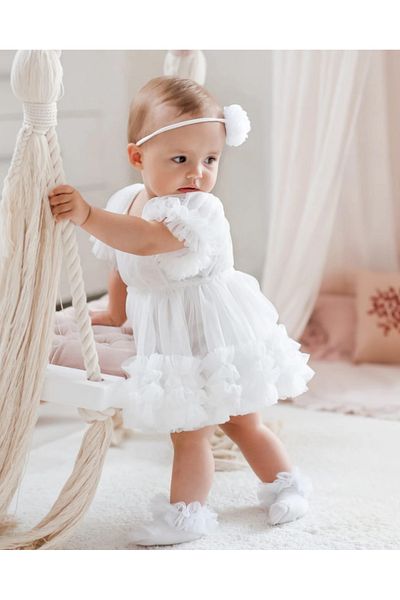 aysskids Mabel Fluffy Tutu Carnival Birthday Special Day Party Wedding Girl's Dress