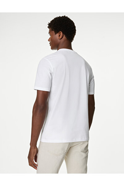 Marks & Spencer 3'lü Pure Supima® Pamuklu T-shirt
