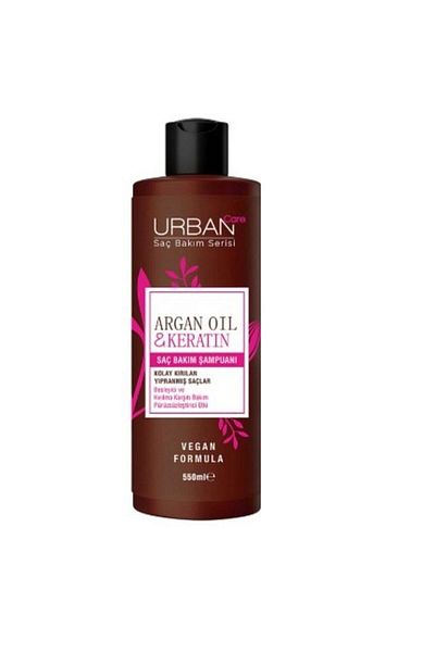 Urban Care Argan Oil & Keratin Hair Care Shampoo 550 ml