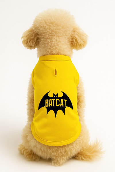 MPZ Pets زي وثوب للقطط والكلاب - قميص داخلي أصفر اللون