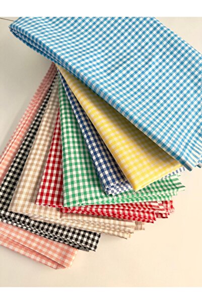 LİMAY Pötikareli Kalın Kumaş Masa Örtüsü- Sofra Örtüsü- Piknik Örtüsü- Rengarenk (170x170)