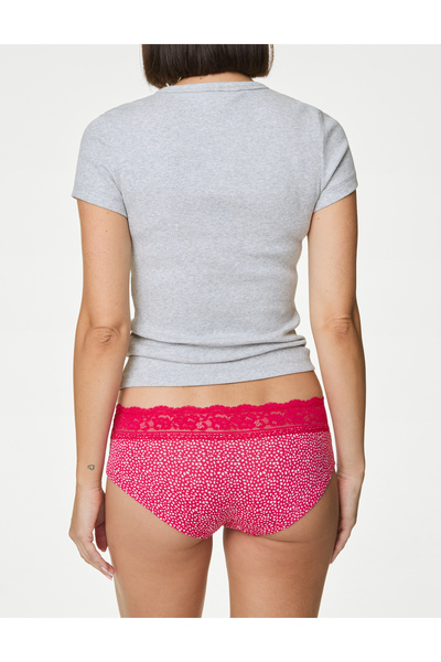 Marks & Spencer 5pp Cot Lace Lrs