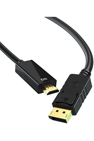 DM Chb038 4K Displayport to HDMI Converter Cable 1.8 Meters