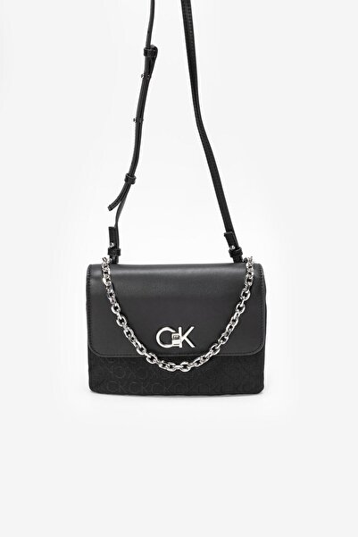 Calvin Klein Kabelka Dámská / Dívka Černá Jacquard Mono