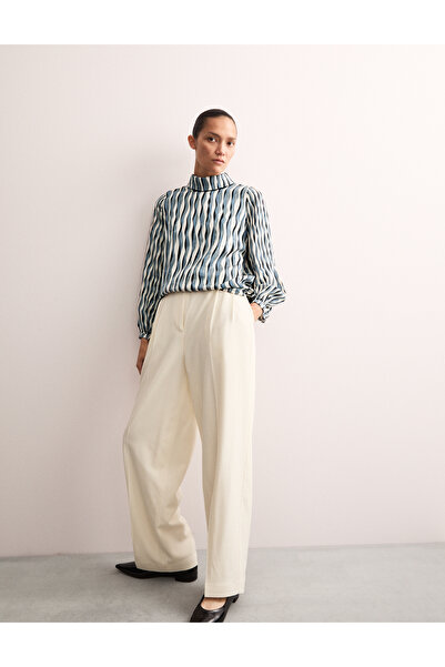 Marks & Spencer Boğazlı Yaka Uzun Kollu Bluz