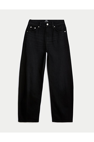 Marks & Spencer Mid Rise Rahat Kalıp Horseshoe Jean