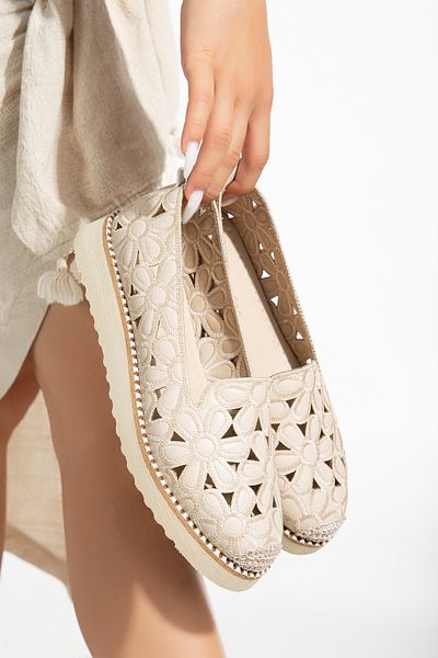 EYLÜLDEN MODA SHOES HANIMSOLLER Balerini espadrille confort zilnic