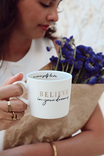 Linden Art Porcelain Believe In Your Dreams Porselen Fincan