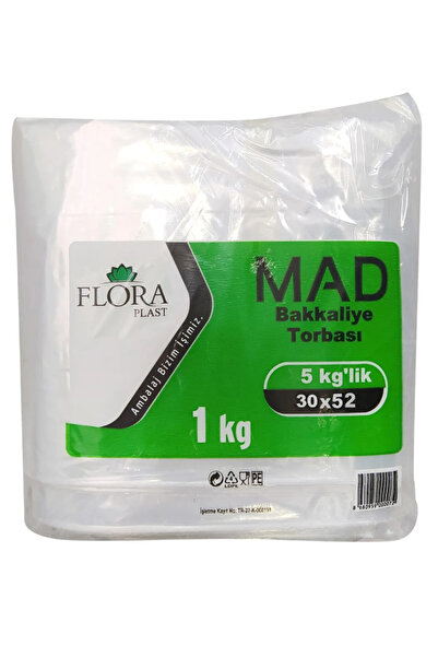 30x52 Cm 5 Kg Naylon Torba Bakkaliye Torbası 1.Kalite