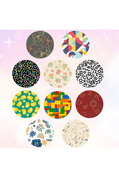 StickIT Freestyle Libre Sibionics Sinocare Medtronic Sensör Koruyucu Bant – Colorful Mood