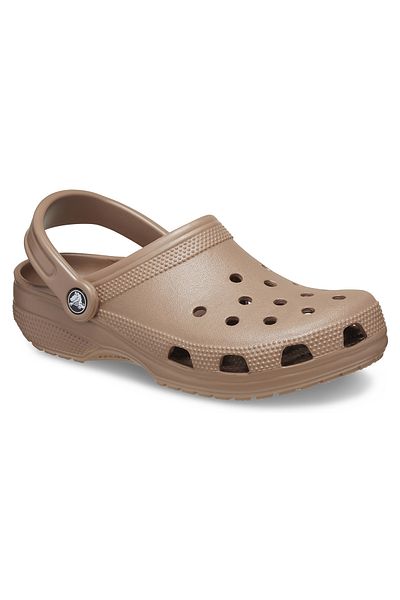 Crocs Κλασικές γυναικείες παντόφλες σε καφέ casual στυλ 10001_2Q9