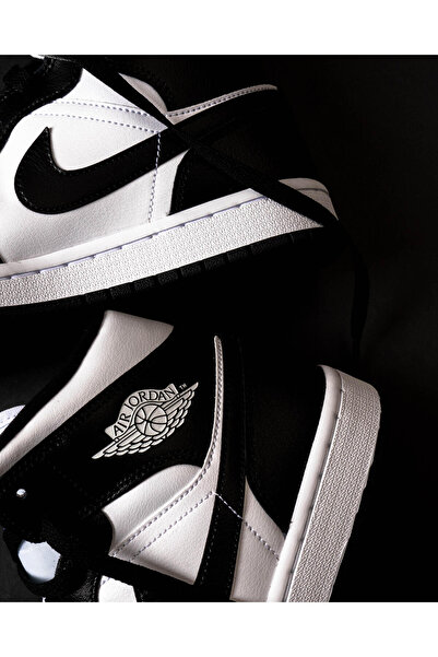 Nike AİR JORDAN 1 MİD 'PANDA' BASKETBOL AYAKKABISI-DV0991-101-SPORTXOUTLET