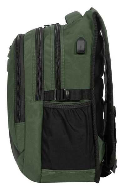 Relaxion 2227 Khaki Waterproof Lined Fabric Backpack