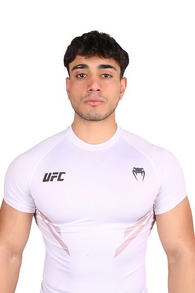Stylovi تي شيرت Ufc Venum Premium Compression White من القماش الخاص للرجال للتدريب الرياضي واللياقة البدنية Mma