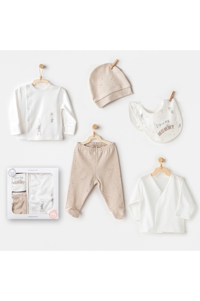 andywawa Ac25060 Happy Everyday 5-Piece Hospital Outlet Beige