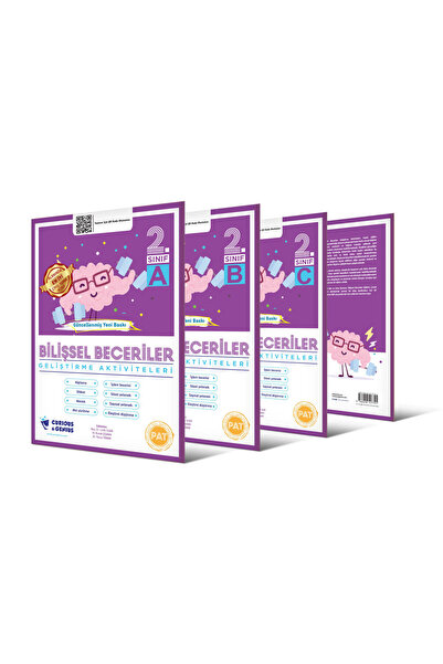 Curious&Genius 2.sınıf - Bilişsel Beceriler Geliştirme Aktiviteleri Seti (A-B...