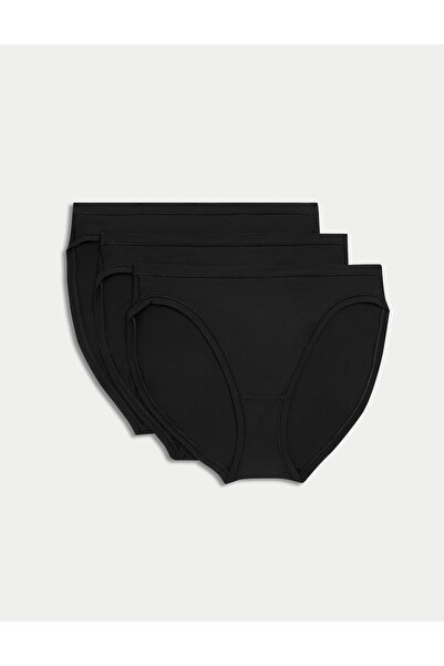 Marks & Spencer 3’lü Flexifit™ Modal Yüksek Bel Külot