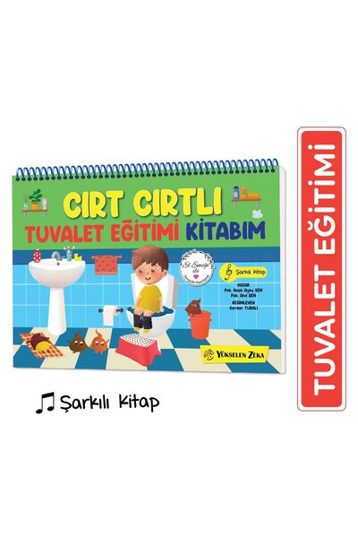 yükselen zeka Yükselen Zeka Cırt Cırtlı Tuvalet Eğitimi Kitabım