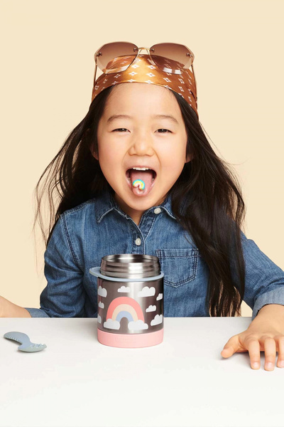 Skip Hop Zoo Stainless Steel Thermos 325 ml Rainbow