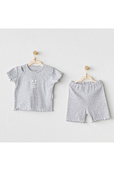 andywawa Ac25900 Basic 2 Piece Set Gray Melange