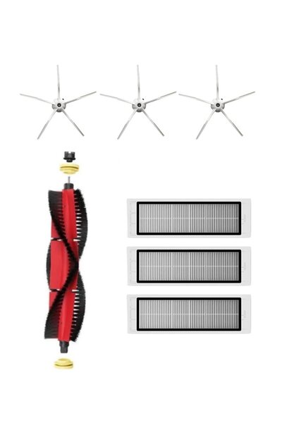 Roborge Σετ ανταλλακτικών 7 τεμαχίων συμβατό με ρομπότ ηλεκτρική σκούπα Roborock S5 MAX