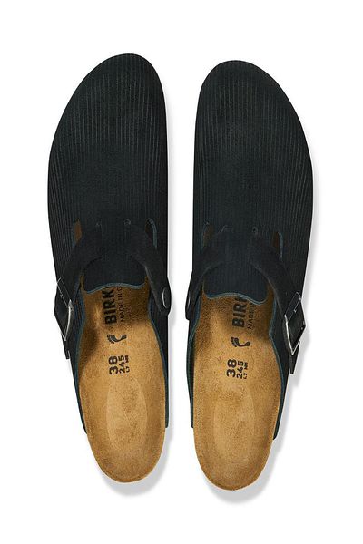 Birkenstock بوسطن Bs 1026172 شبشب رجالي - أسود