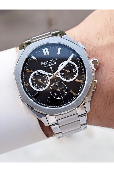 Ferrucci Steel Cord Function Men's Wristwatch