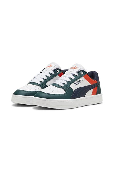 Puma Caven 2.0 Block Jr 394461 Unisex Sports Shoes White Green