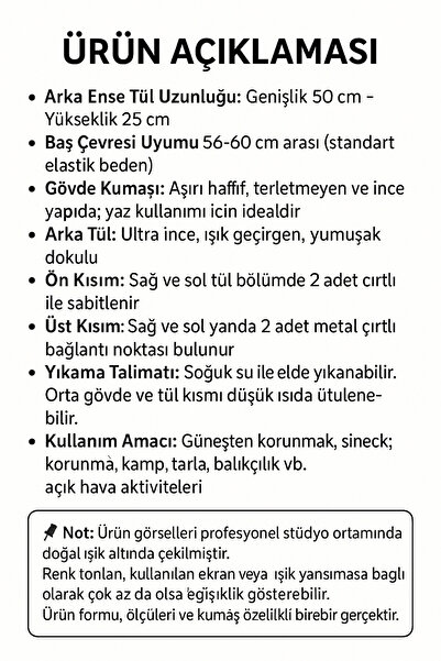 Avantaj Kapıda Unisex Enseli Outdoor Hat – Wide Tulle Mesh Model, Windproof, Woodland Camo Series