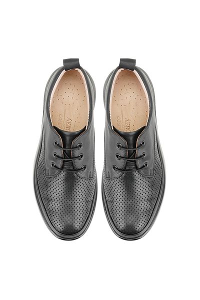 Desa Γυναικεία δερμάτινα casual παπούτσια Brenna Black