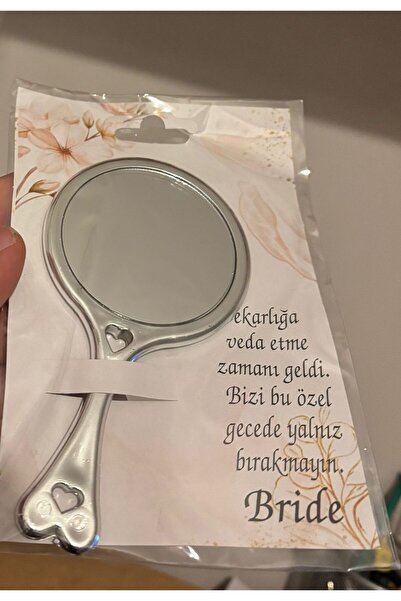 Anatolia 5 Adet Gümüş Bride Dağıtmalık El Aynası Bride To Be Parti El Aynası ...