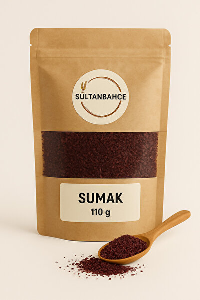 sultanbahçe Sumak 110 Gr. - Doğal Ekşi Baharat - Katkısız - Salatalar ve Et Yemekleri İçin