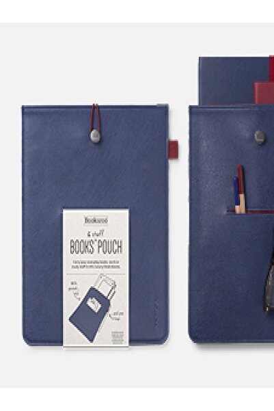 İF Bookaroo Books & Stuff Pouch -Navy (Book and Stuff Bag)