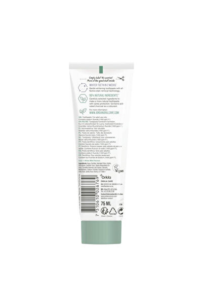 JORDAN Green Clean Gentle Whitening Mint Toothpaste 75 ml Natural Whitening & Fresh Breath Oral Care