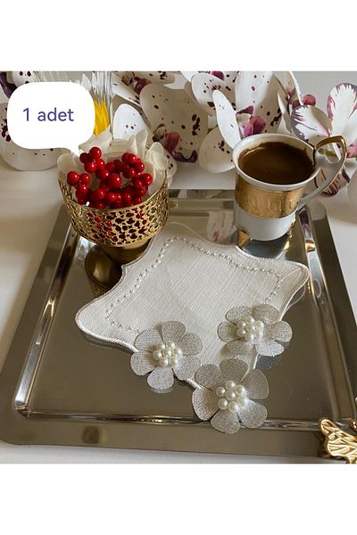 Lady Rio Șervețel de cafea, șervețel de prezentare de cafea, șervețel de prezentare de tavă, șervețel de serviciu, 3 dimensiuni, PRIMUL